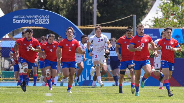 rugby - final - chile v argentina - los cóndores - juegos panamericanos santiago 2023 - partido