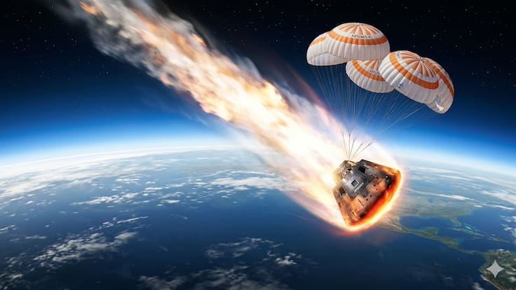 Artemis II entra en su fase más crítica: así será el regreso a la Tierra de los astronautas