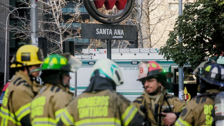 Incendio en estación Santa Ana: revelan la causa del fuego en el Metro de Santiago