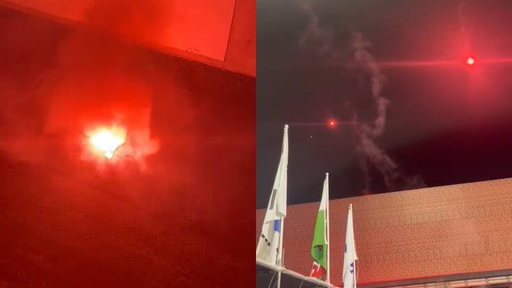 Lanzamiento de bengalas en la previa de la U ante Palestino afecta desarrollo del Pre Mundial de hockey césped