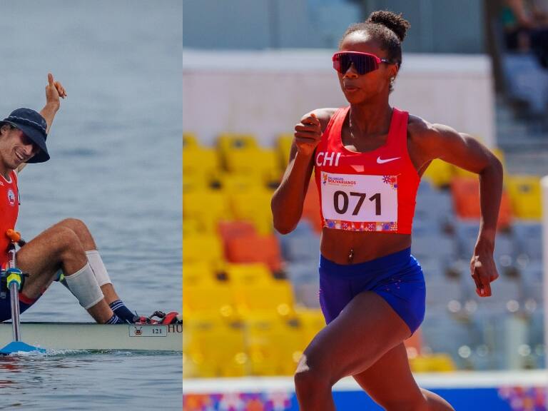 Team Chile se estrena con oros en el remo y atletismo de los Juegos Bolivarianos