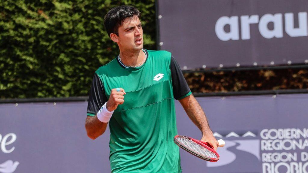 17 de Febrero de 2021 / CONCEPCION
Tomas Barrios se enfrenta a Federico Coria , en ATP Challenger de Concepcion, durante el estado de catastrofe de la pandemia covid-19
FOTO: RODRIGO GAJARDO / AGENCIAUNO