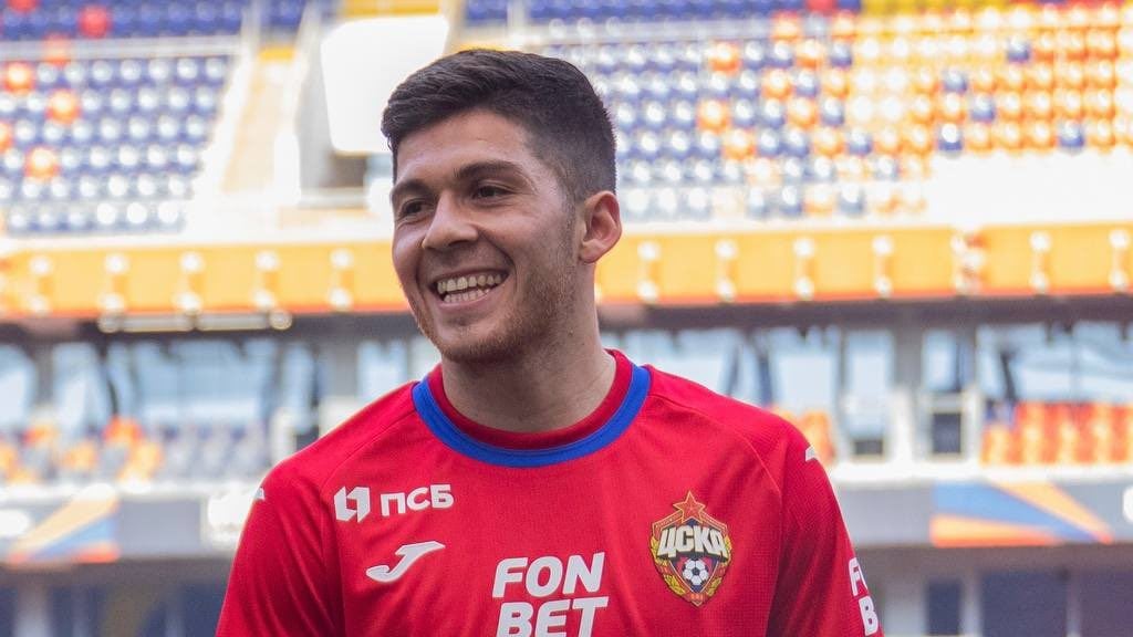 Víctor Felipe Méndez está habilitado para debutar por el CSKA Moscú