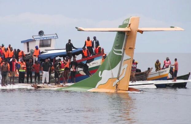 Accidente aéreo en Tanzania
