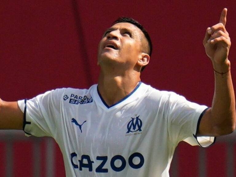 Alexis Sánchez reivindicó su imagen lanzando penales durante el último mes por el Olympique de Marsella