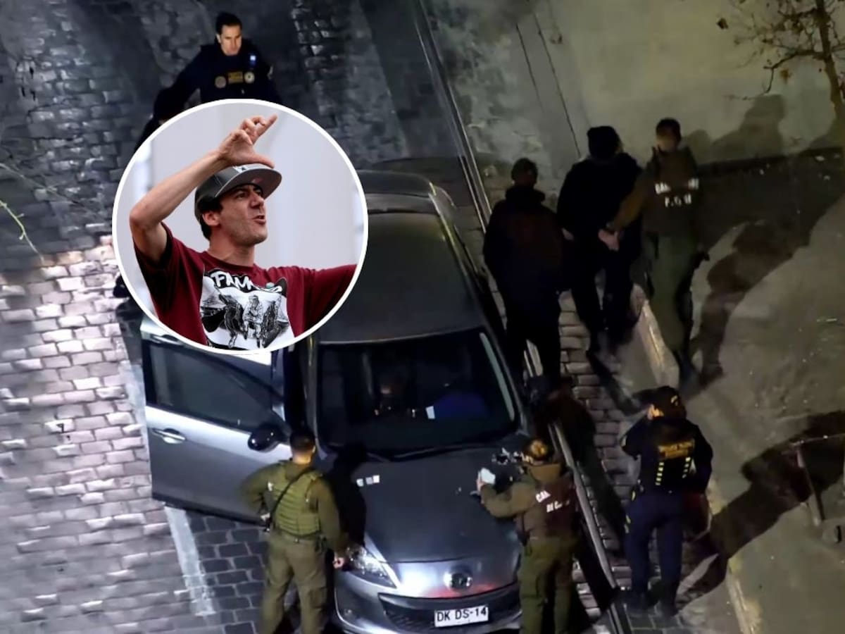 Portando arma de fuego y ketamina: los detalles de la detención de Tea Time durante fiscalización en Providencia
