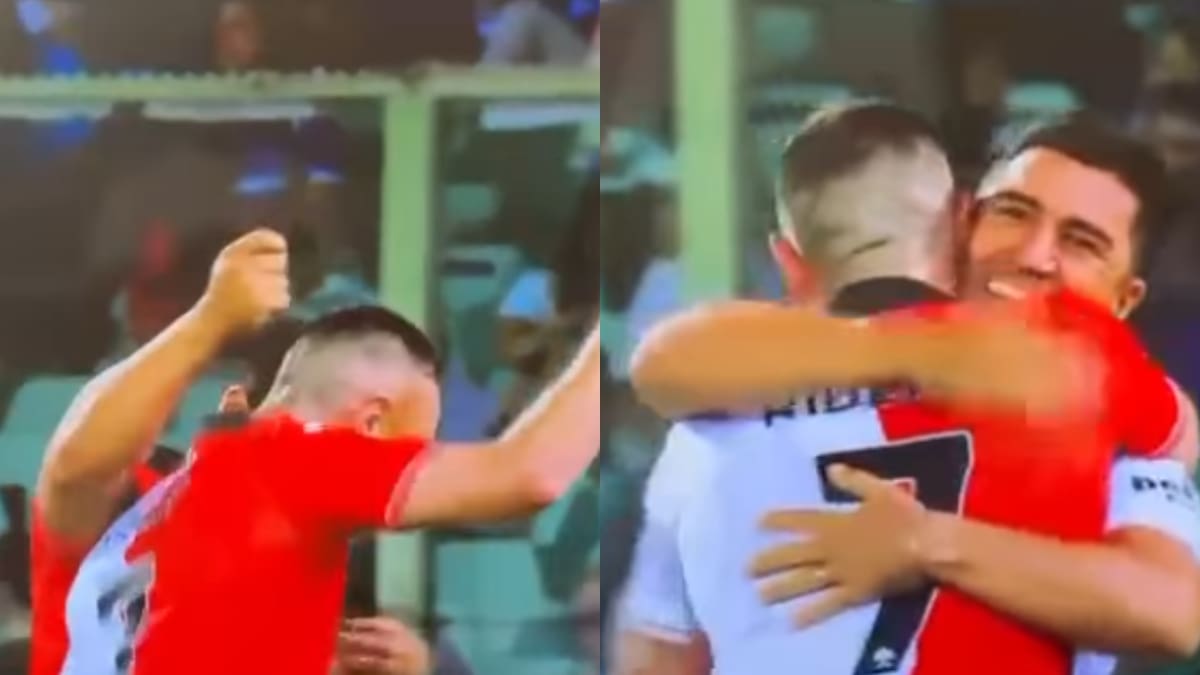 David Pizarro puso a bailar cueca a una leyenda del fútbol en partido de históricos de la Fiorentina