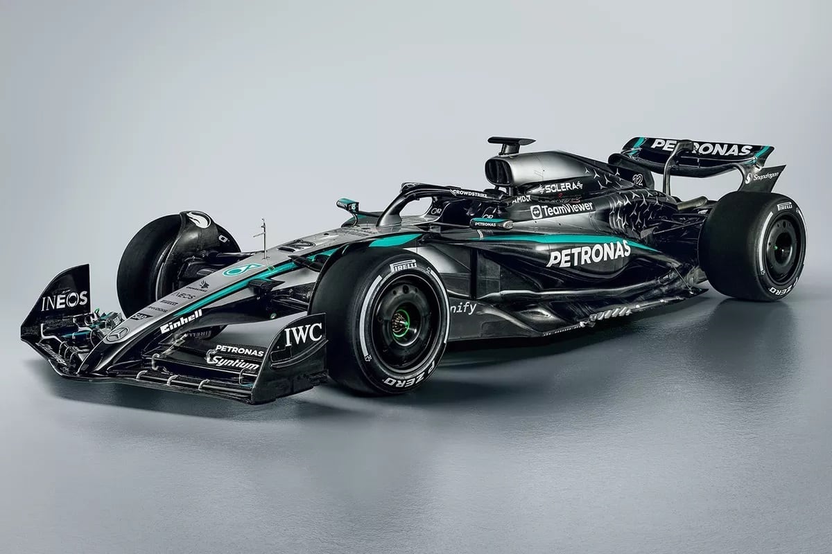 Así es el nuevo W16 de Mercedes para el 2025 de la Fórmula 1 | X: F1