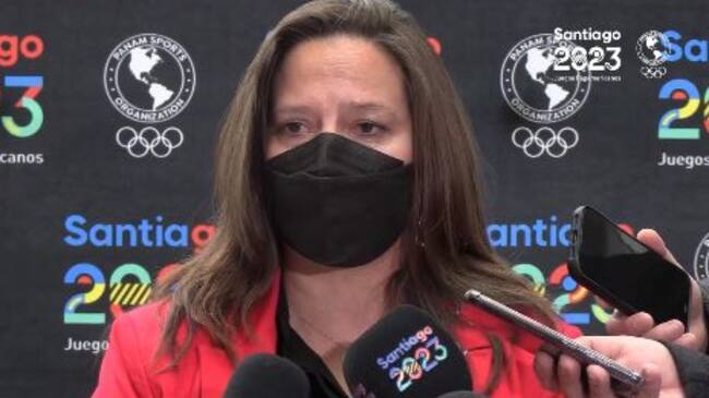 Alexandra Benado defiende el trabajo de Santiago 2023 ante Panam Sports: "Estamos al límite, pero tranquilos"