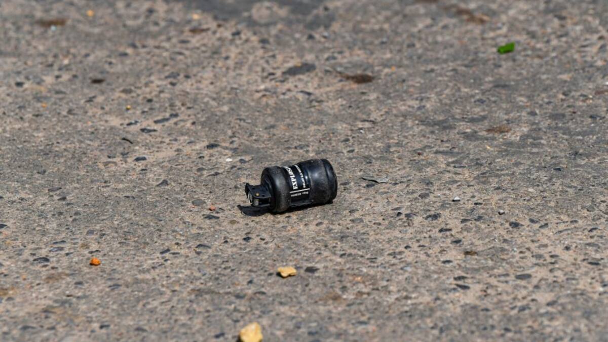 Carabinera atacada con granada: qué se sabe del arma utilizada