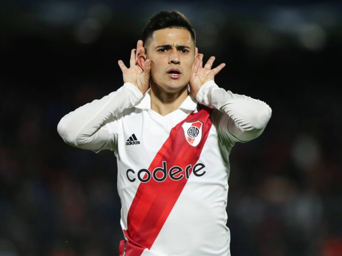 Pablo Solari apareció en la convocatoria de River para el Superclásico ante Boca