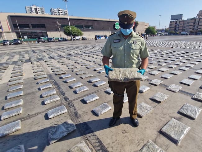 Uno de los decomisos más grandes del año: Carabineros logra retirar de circulación más de 2 toneladas de marihuana en Antofagasta