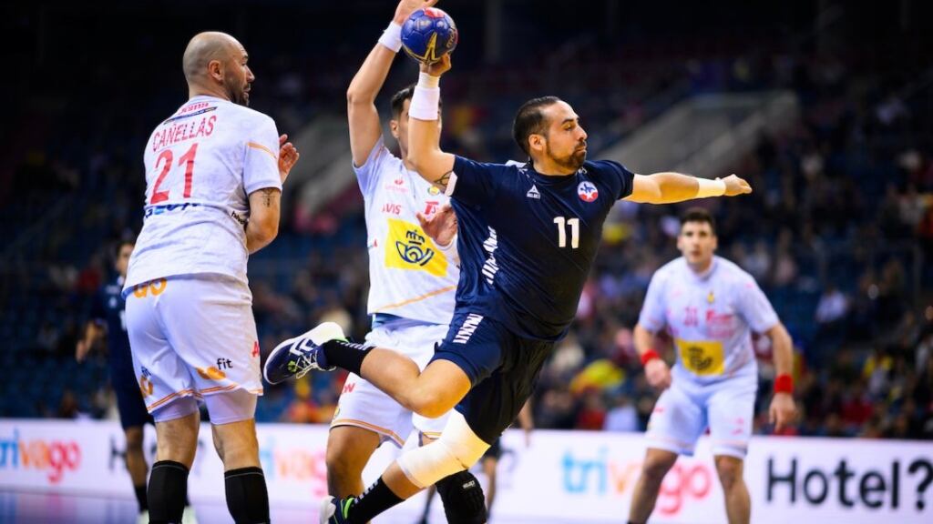 Chile da batalla ante España pero cae en su segundo duelo del Mundial de Balonmano
