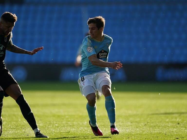 Clemente Montes debuta tras casi dos meses en el Celta de Vigo B