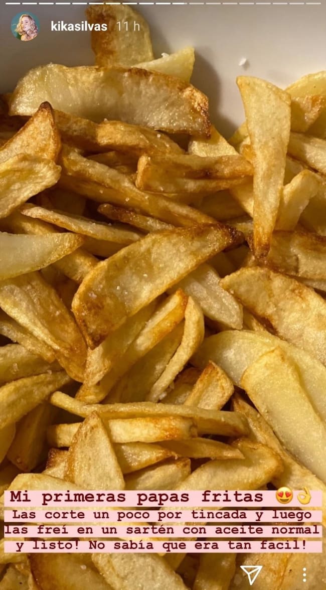 Las papas fritas de Kika Silva