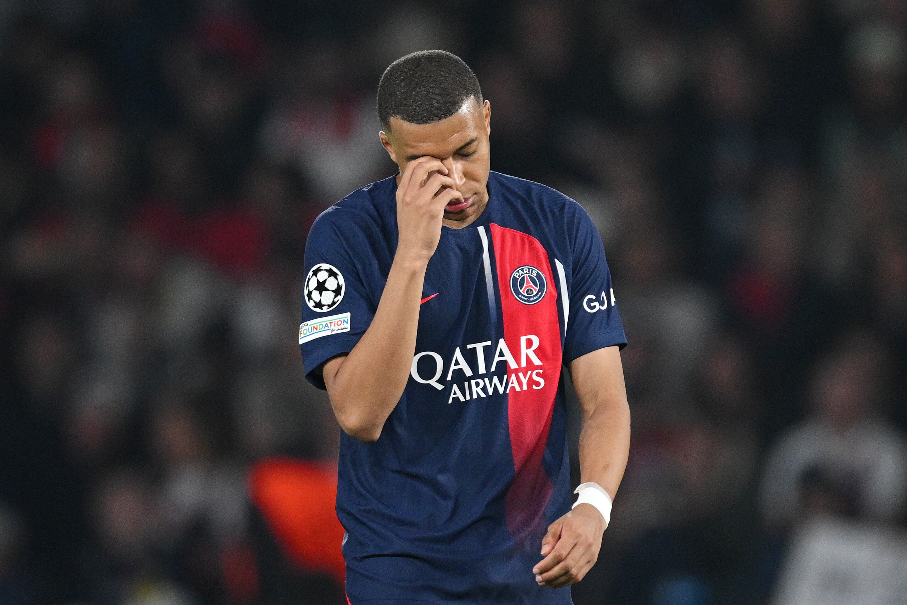 Prensa francesa apuntó contra Kylian Mbappé tras eliminación del PSG en Champions | Getty Images