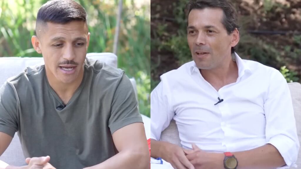 Alexis Sánchez Gustavo Huerta