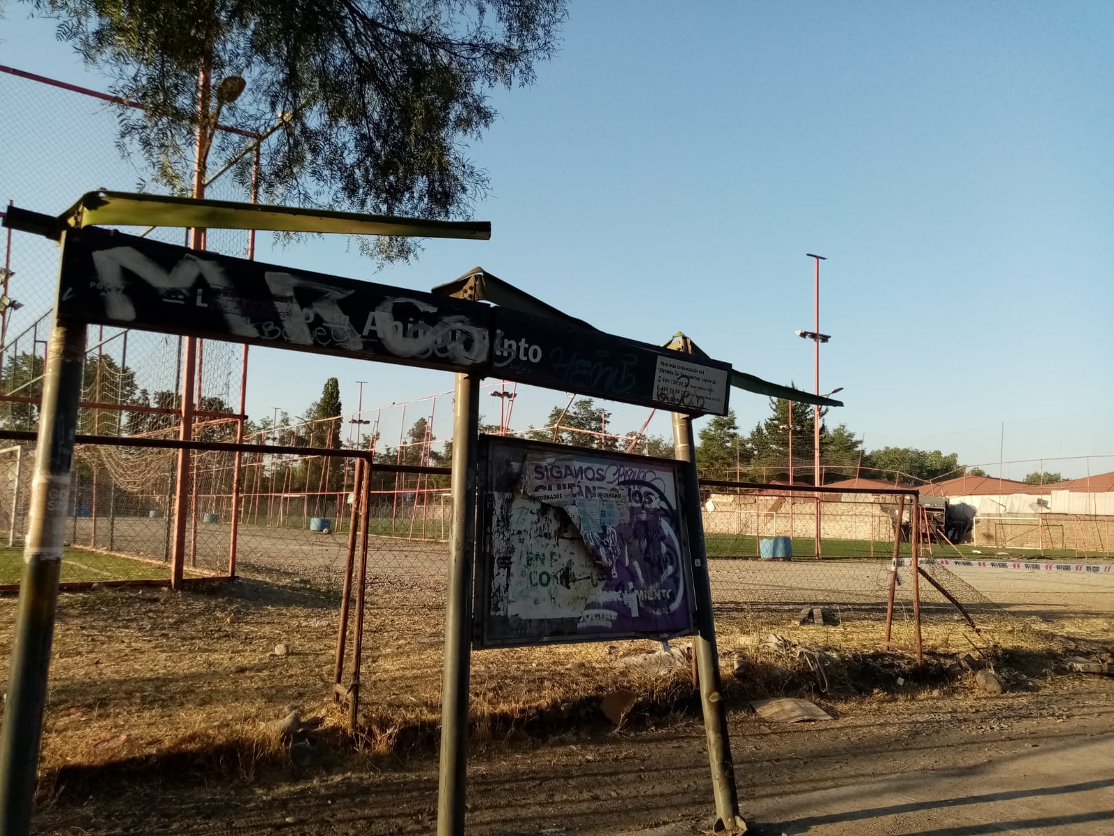 El camión recorrido por el camión. / ADN.cl
