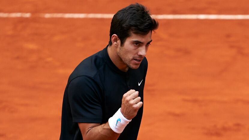 Cristian Garin se beneficia de las bajas y entra directo al cuadro principal del Masters 1000 de Roma