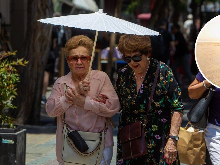 Altas temperaturas en Santiago