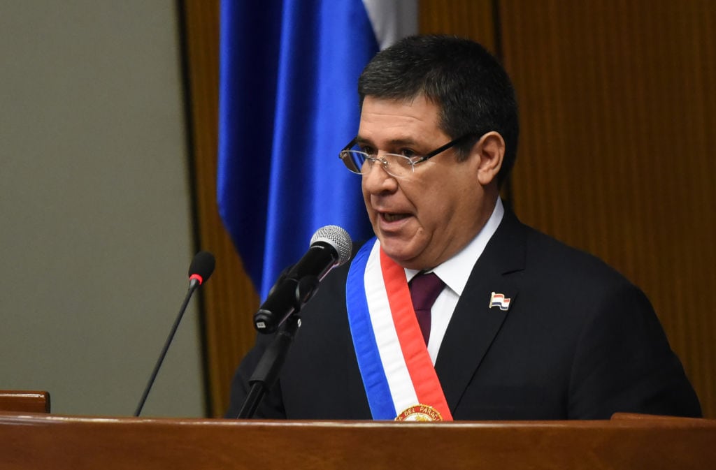 El expresidente de Paraguay Horacio Cartes