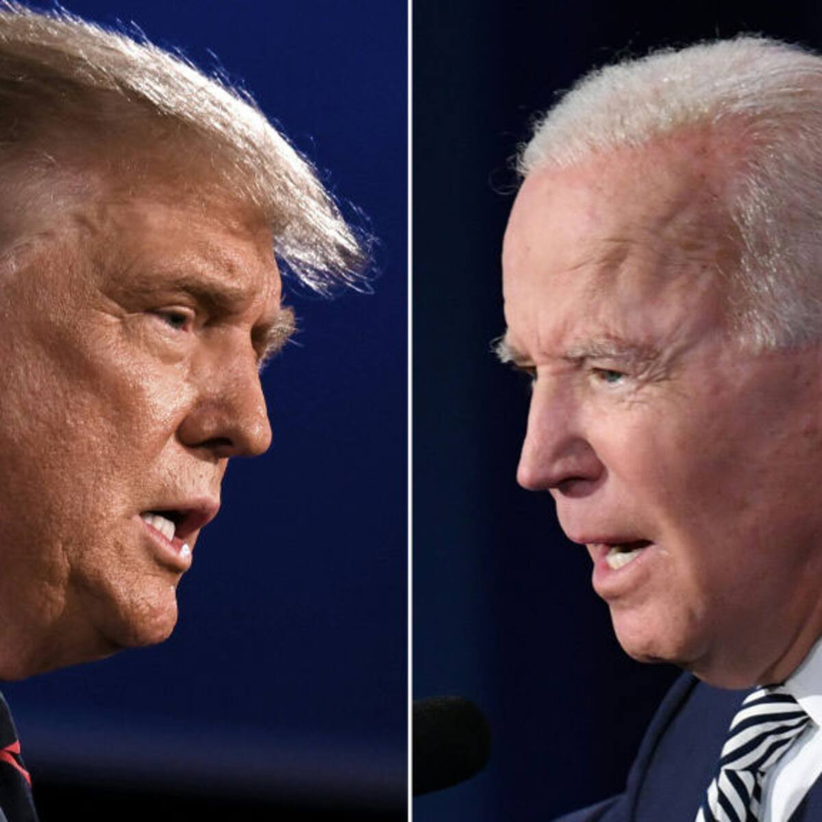 “Señor, tiene algo en la barbilla”: Donald Trump se burla de Joe Biden tras acuerdo entre Israel y Hamás