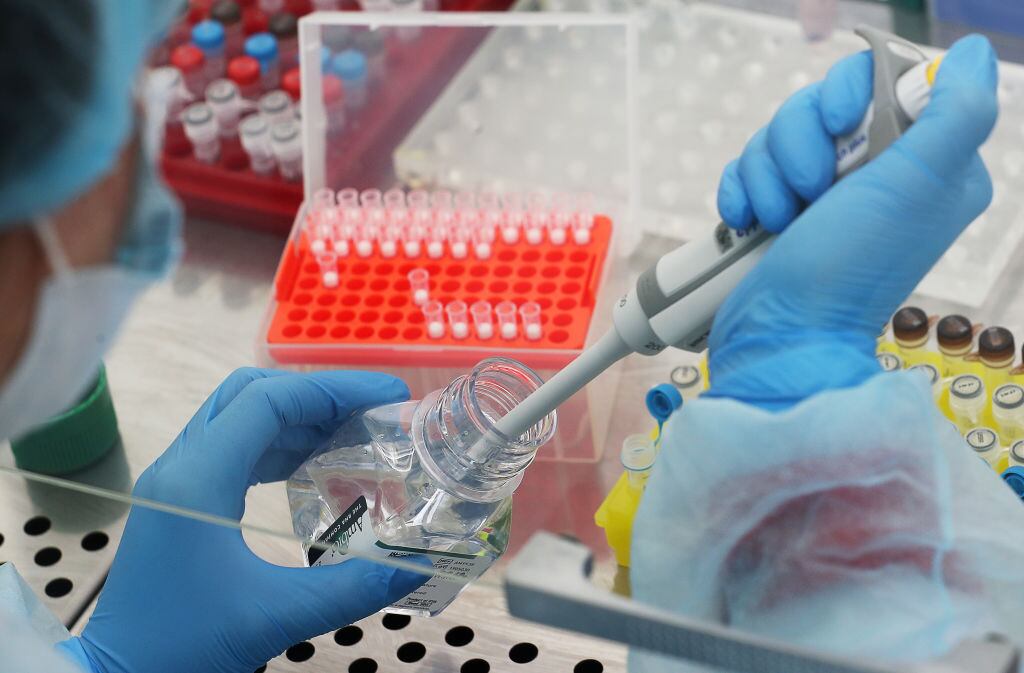 Científicos trabajando para combatir el coronavirus
