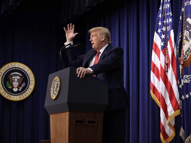 Donald Trump en la Casa Blanca