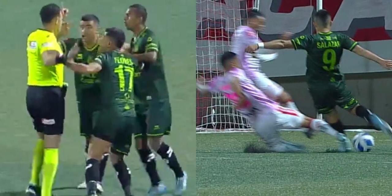 Los escandalosos penales que reclamó Magallanes y no fueron cobrados en partido ante Copiapó