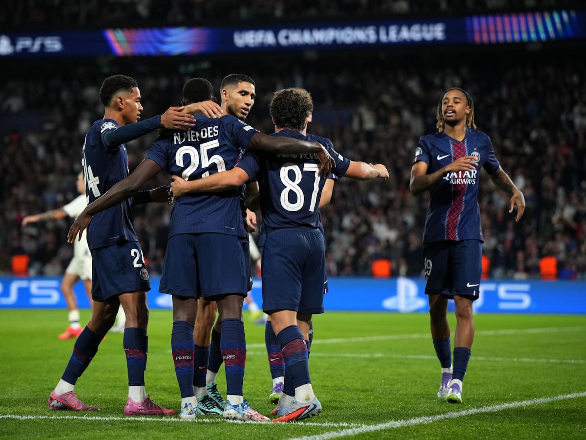El campeón no decepciona: PSG inicia la defensa del título de la Champions League con una goleada sobre Atalanta