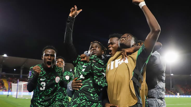 Golazos de ambos lados y asistencia de un arquero: Nigeria vence a Arabia Saudita en un partidazo del Mundial Sub 20
