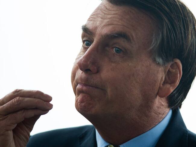 El gobernante ultraderechista brasilero Jair Bolsonaro