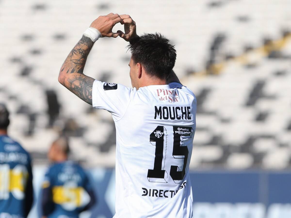 Pablo Mouche y el momento de Colo Colo: «Me pone muy contento el lugar que hoy tiene»