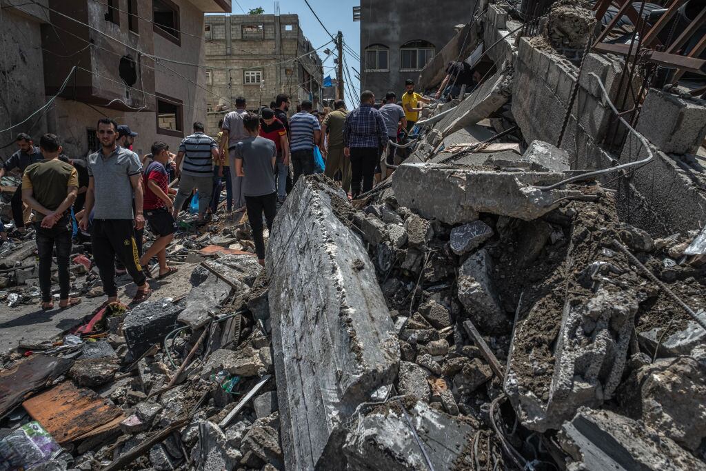 La destrucción que dejan en Gaza los ataques israelíes