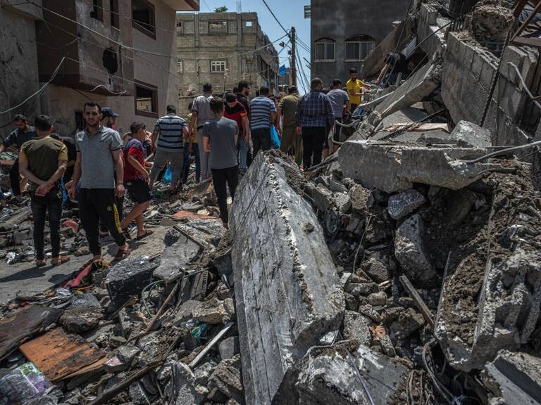 La destrucción que dejan en Gaza los ataques israelíes