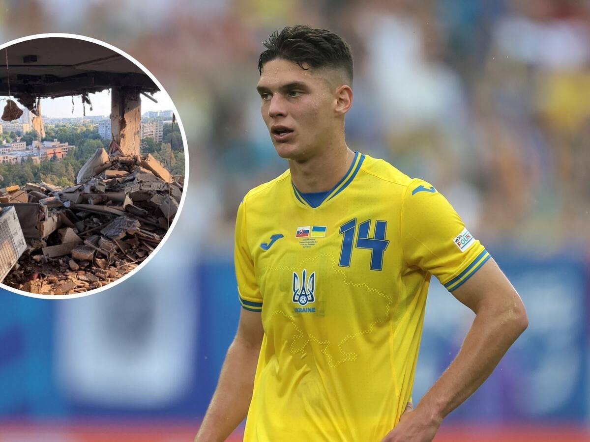 Misiles rusos destruyen casa de un jugador de la selección de Ucrania: “Mi esposa y mi hija estaban allí”
