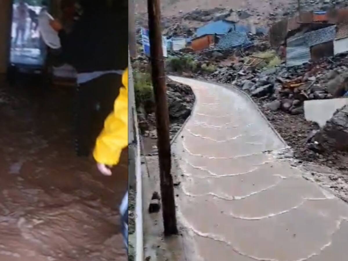 Fuertes lluvias en Tarapacá: activación de quebrada causa inundaciones y corta ruta que permite ingresar a una localidad