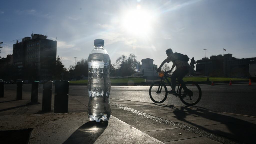 Ola de calor en Santiago