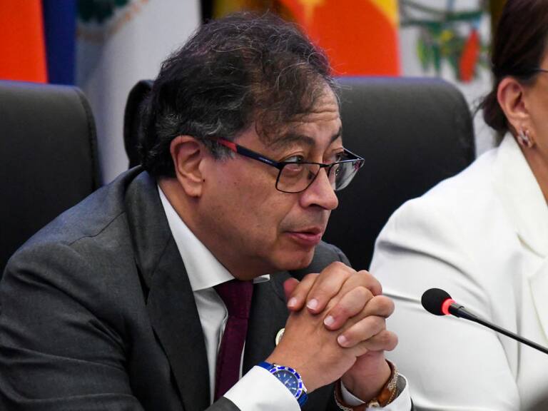 El presidente de Colombia, Gustavo Petro, asiste a la última cumbre de la Celac.