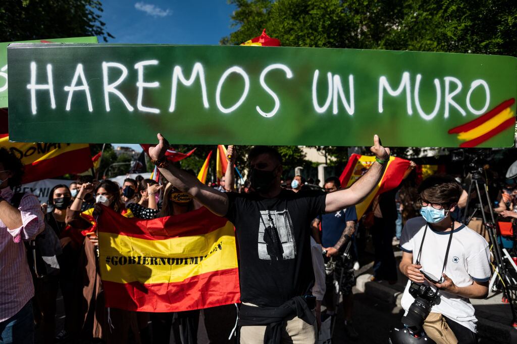 El desbarajuste ha provocado malestar en parte de la población española, que incluso ha salido a marchar en contra de los «moros», palabra usada en la antigüedad para englobar a los musulmanes ibéricos. Foto: Getty Images.