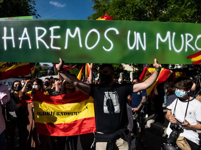 El desbarajuste ha provocado malestar en parte de la población española, que incluso ha salido a marchar en contra de los «moros», palabra usada en la antigüedad para englobar a los musulmanes ibéricos. Foto: Getty Images.