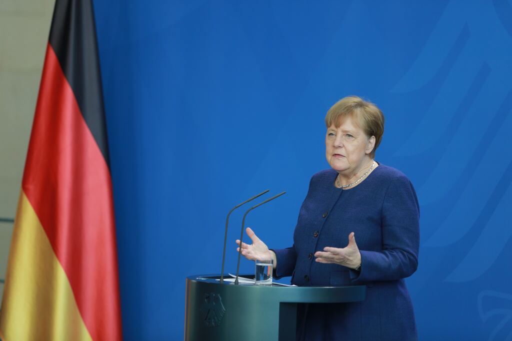 La canciller alemana Angela Merkel