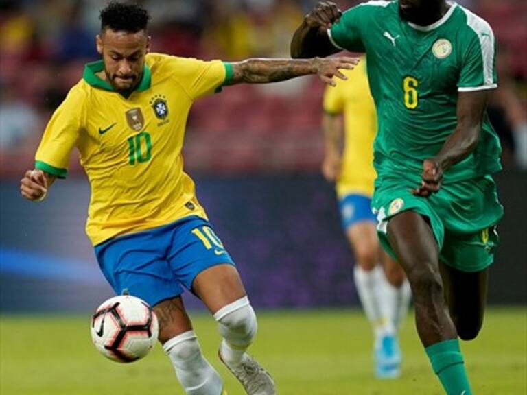Senegal sorprende a Brasil y saca un empate en el partido número 100 de Neymar