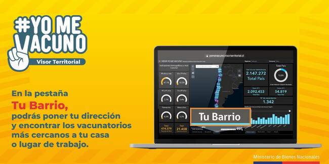 Sección Tu Barrio / Ministerio de Bienes Nacionales