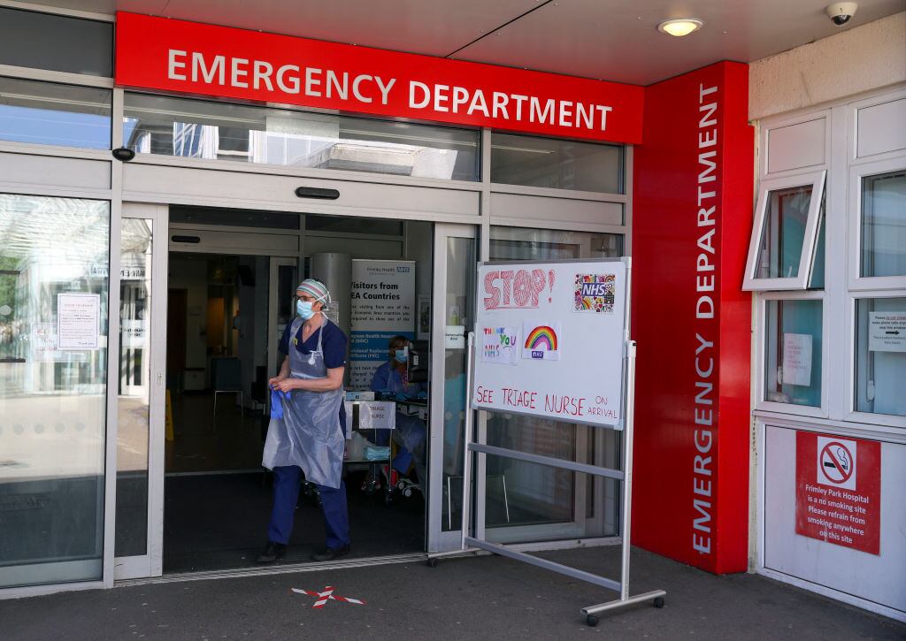 Un hospital para pacientes del Covid-19 en Inglaterra