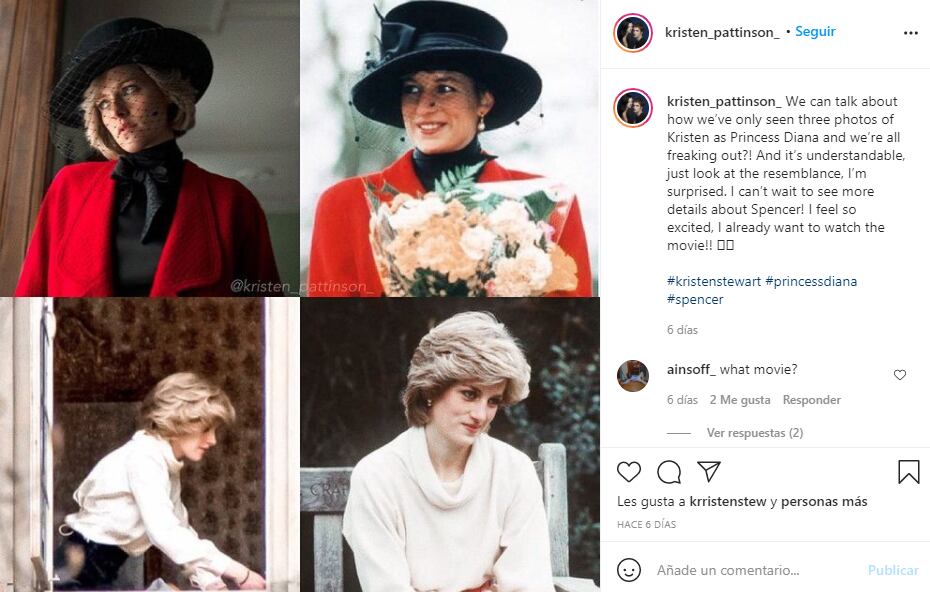 Kristen Stewart como Lady Di