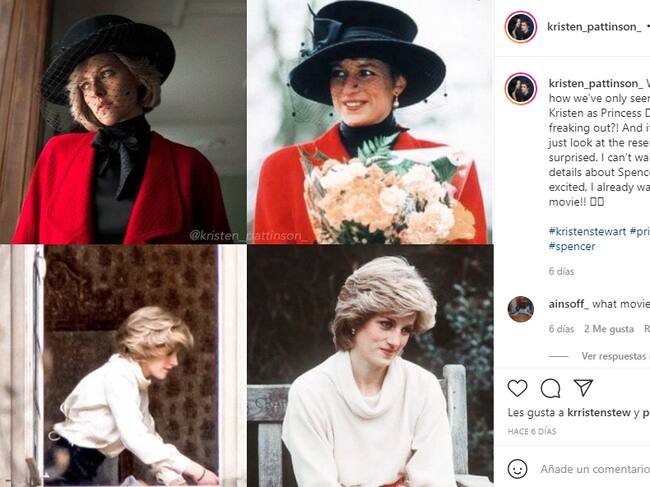Kristen Stewart como Lady Di