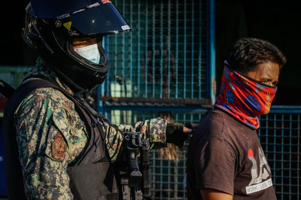 Detenciones por violar la cuarentena en Filipinas (Referencial)