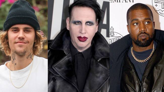 Kanye West invitó a Marilyn Manson y a Justin Bieber a sus servicios religiosos