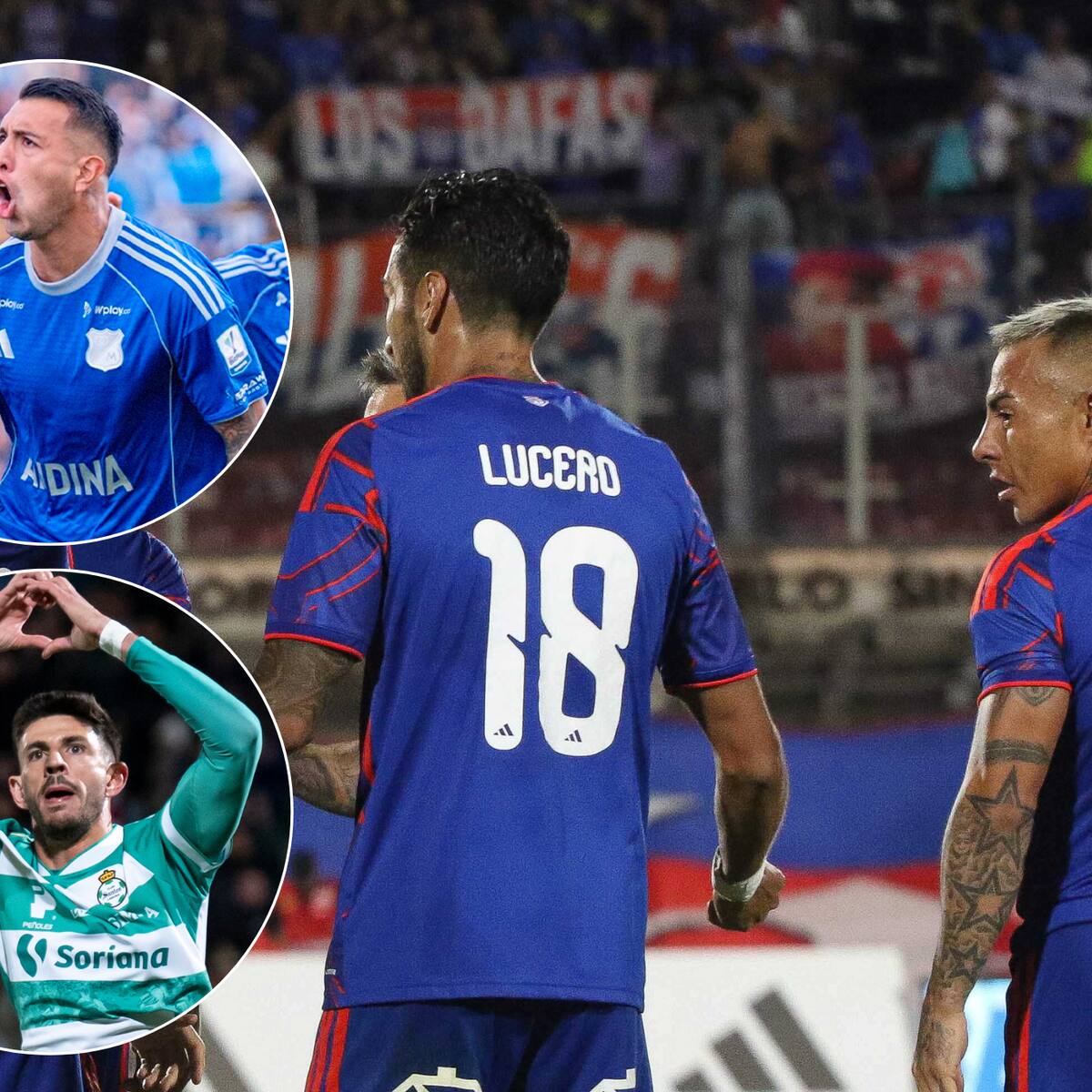 Los goles que la U dejó partir: Contreras y Di Yorio brillan fuera de Chile mientras el ataque azul no responde